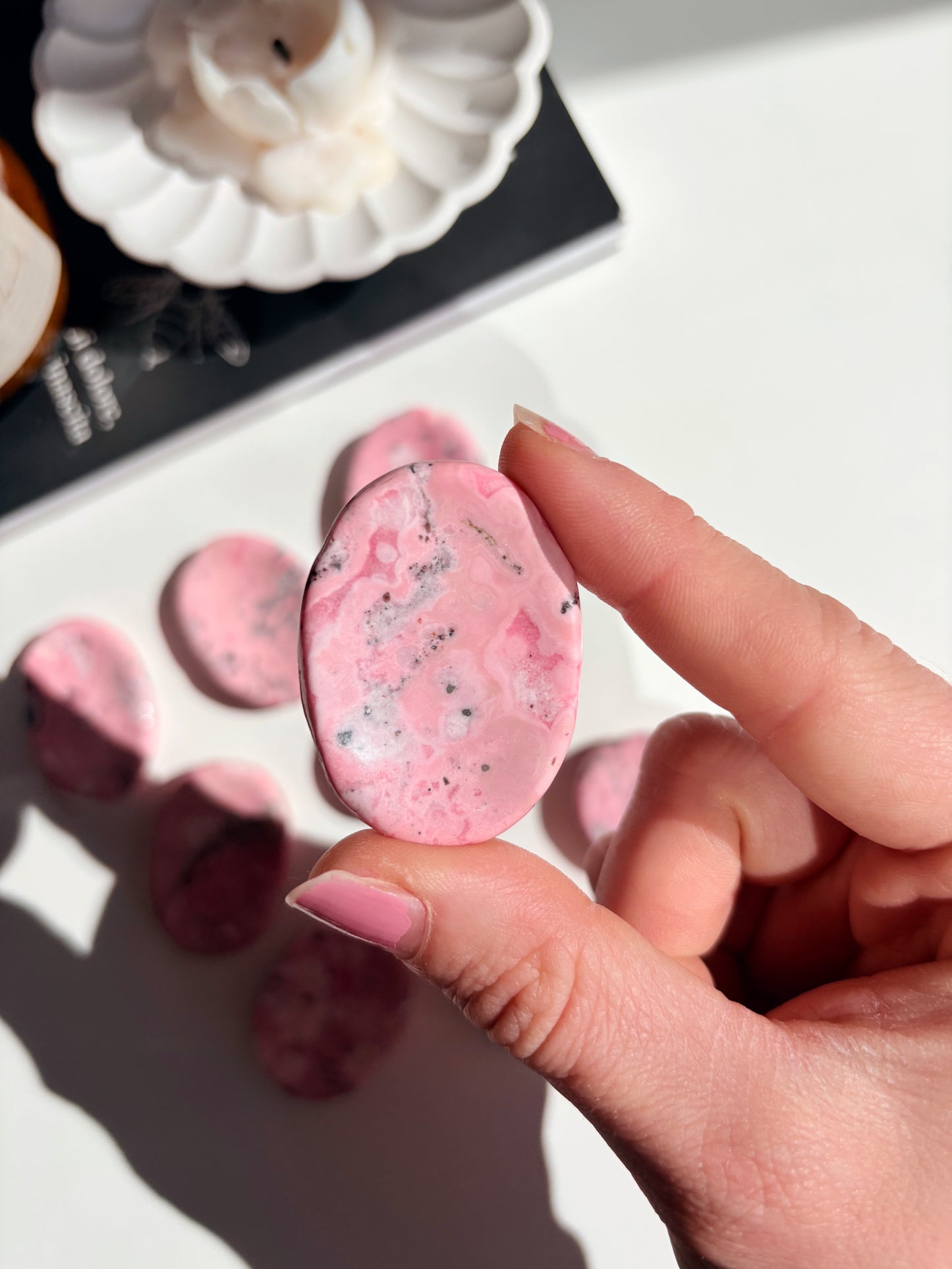 Worry Stone Rodonite Peruviana