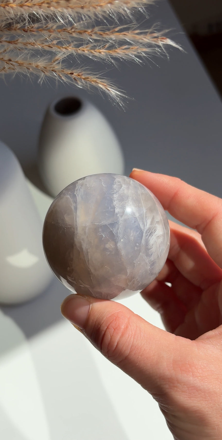 Sfera Blue Rose Quartz 2