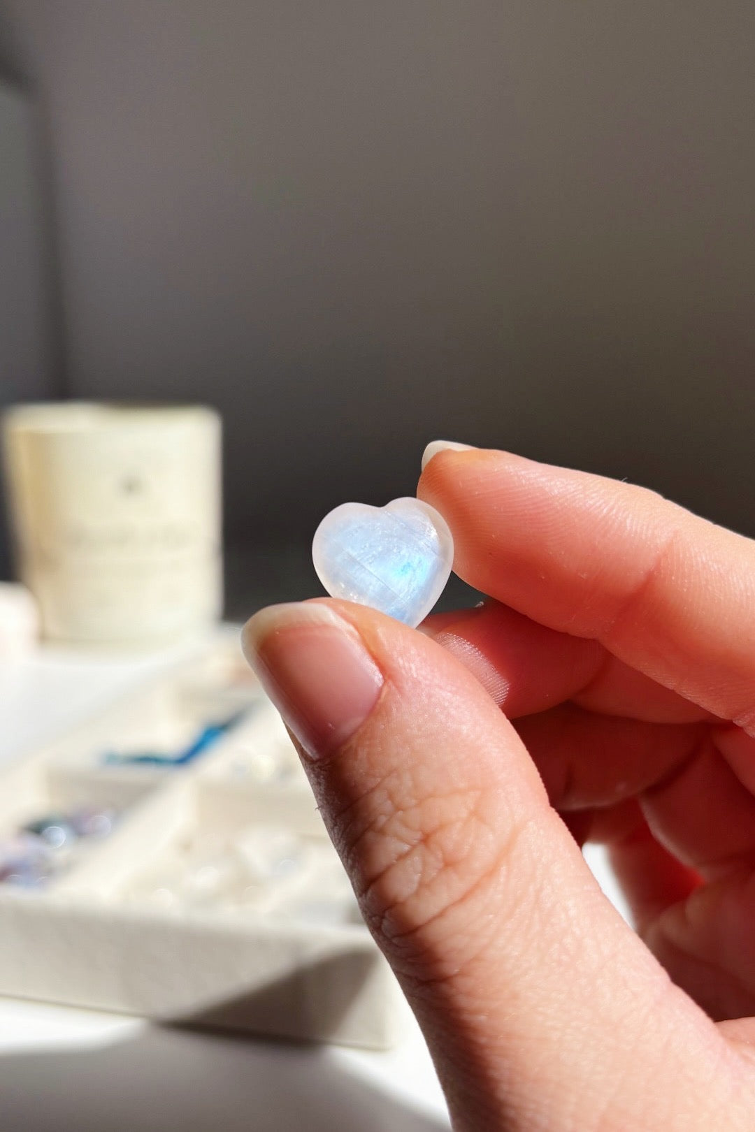 Mini Cuoricino Pietra di Luna