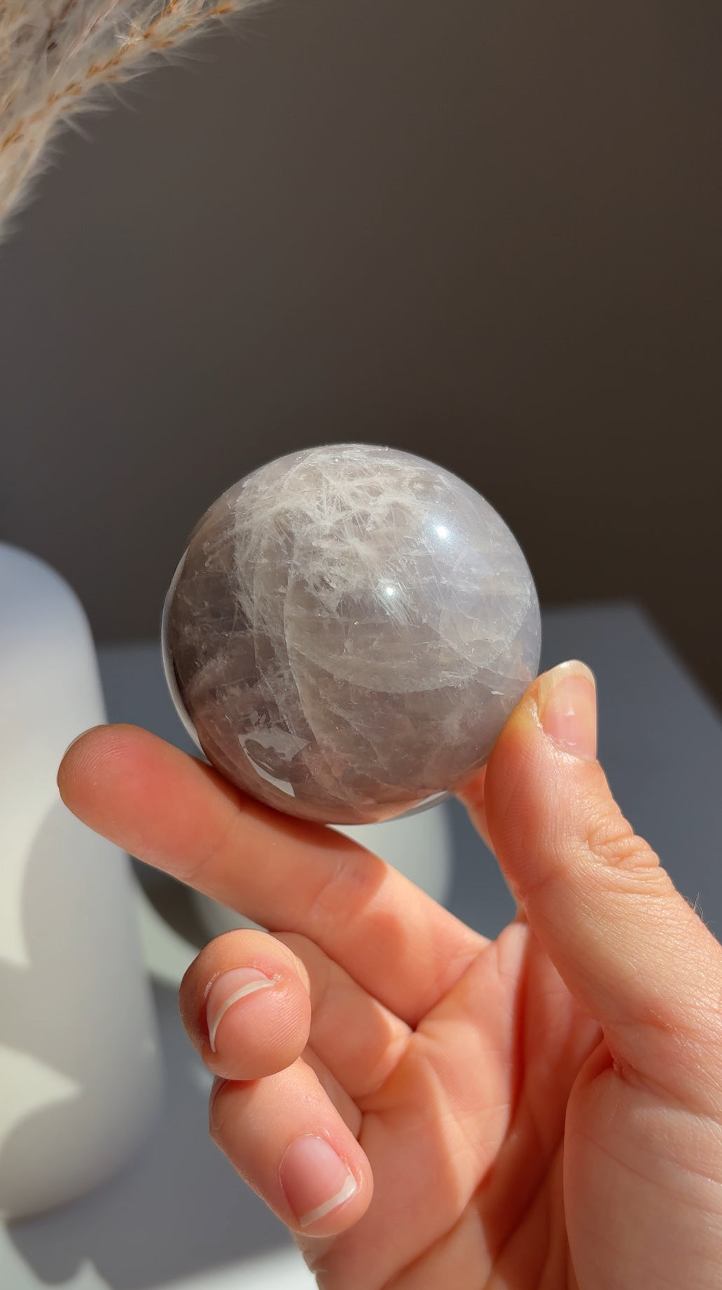 Sfera Blue Rose Quartz 1