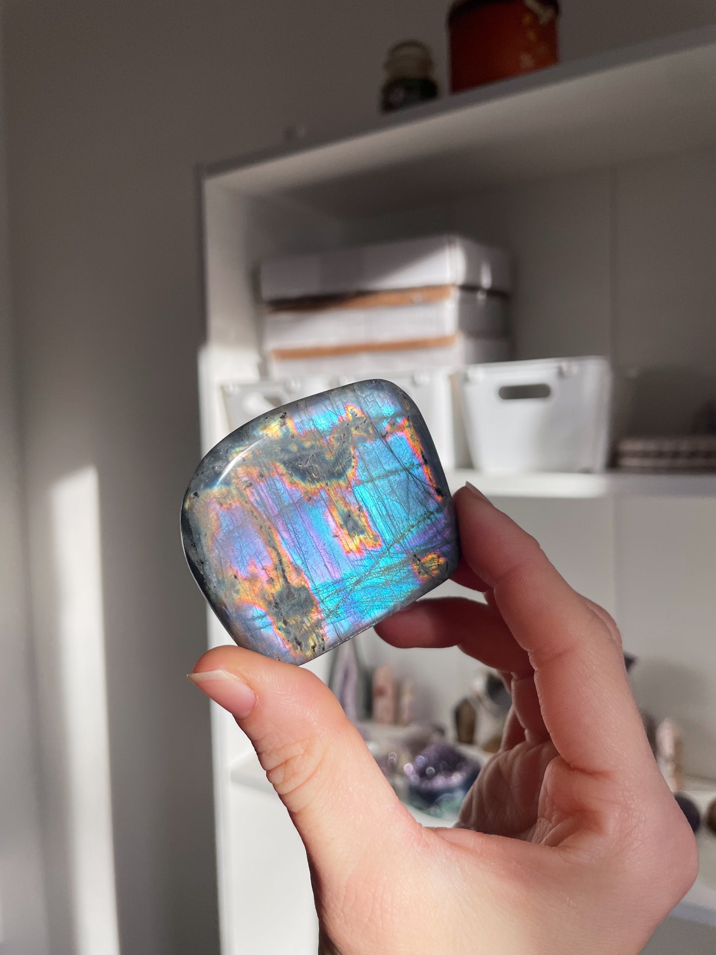 Freeform Labradorite 7