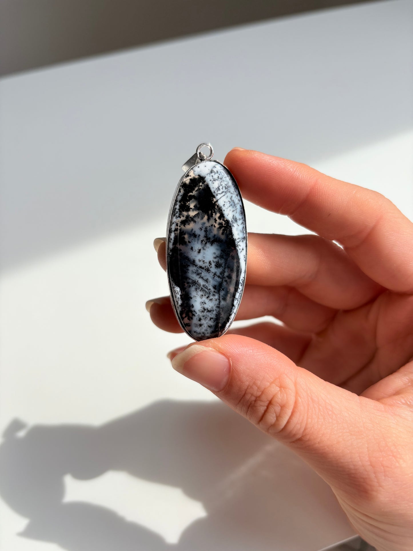 Collana Opale Dendritico 2