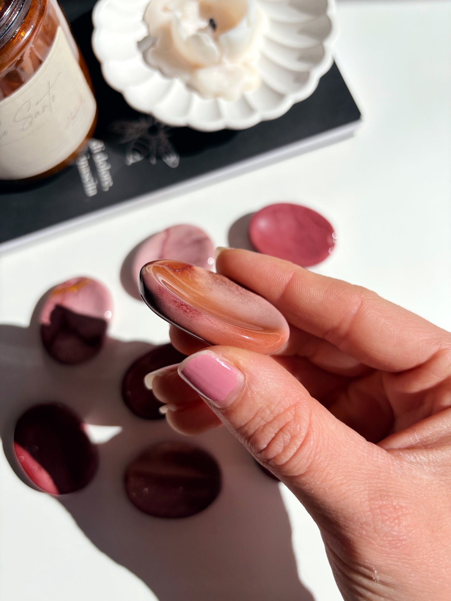 Worry Stone Mookaite