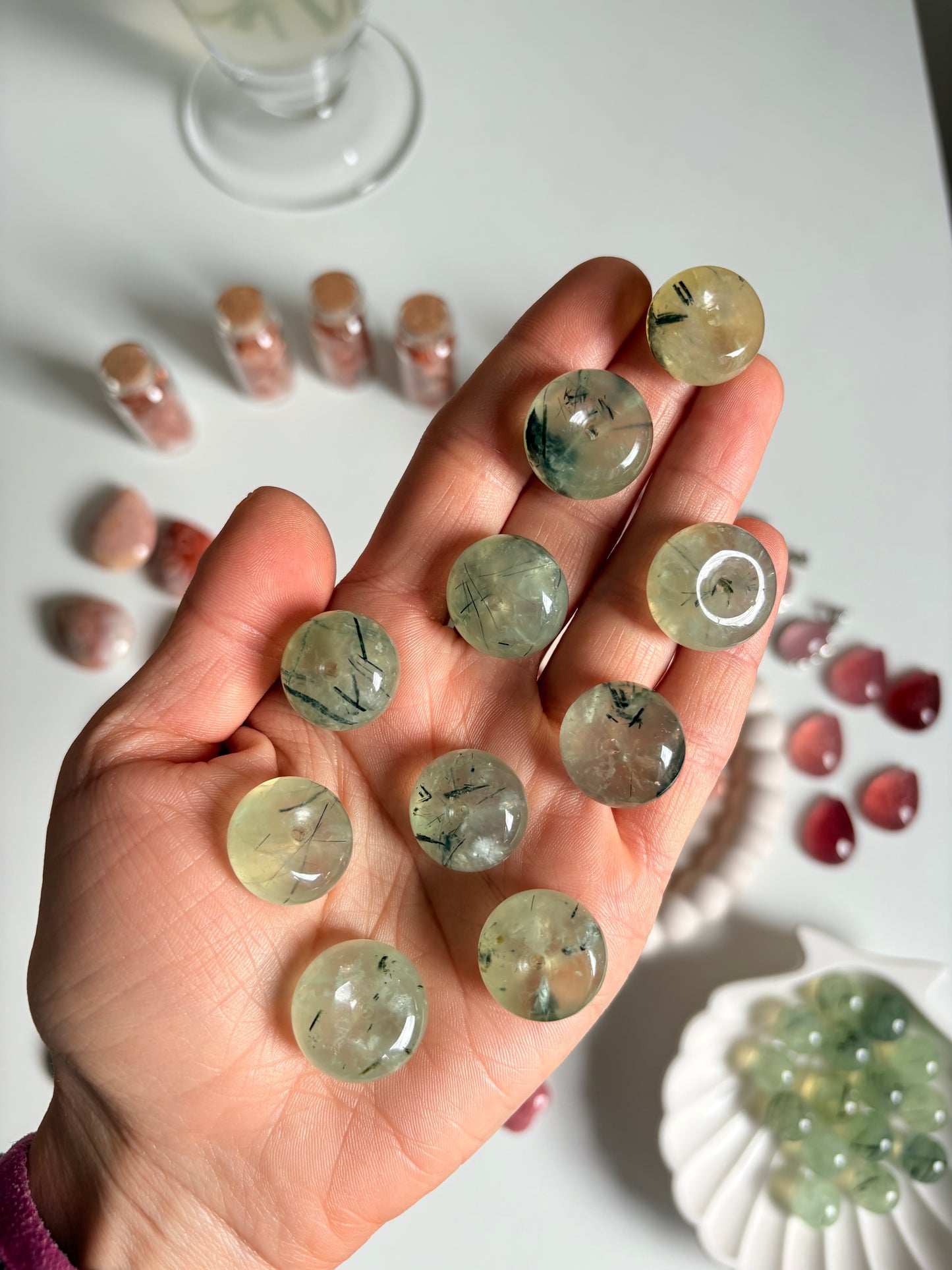Ciambellina Prehnite