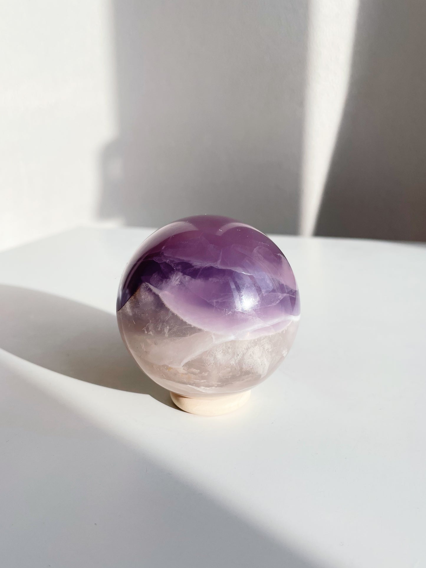 Sfera Fluorite Lavanda