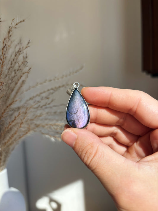 Ciondolo Labradorite 6