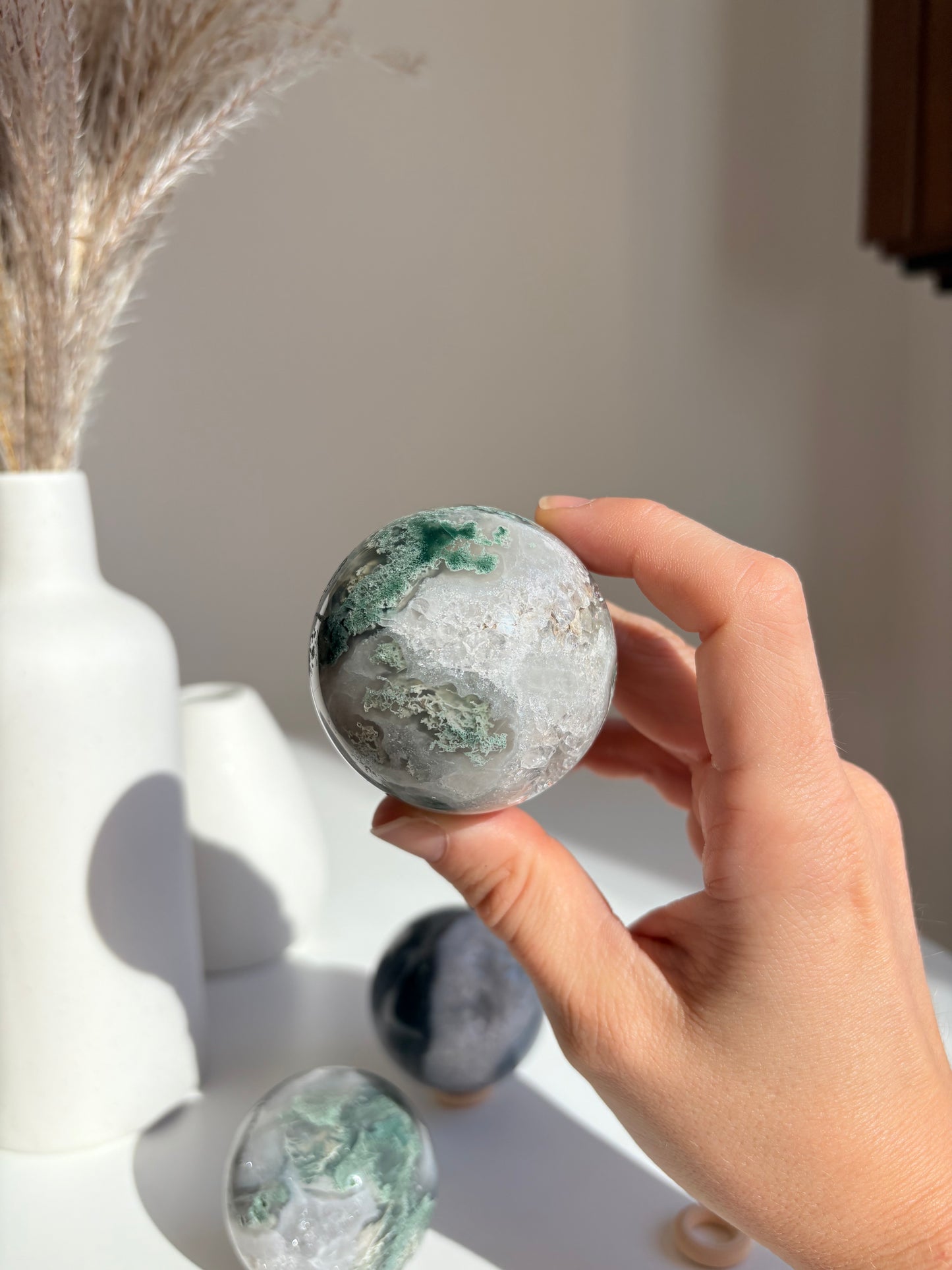 Sfera Agata Muschiata 2