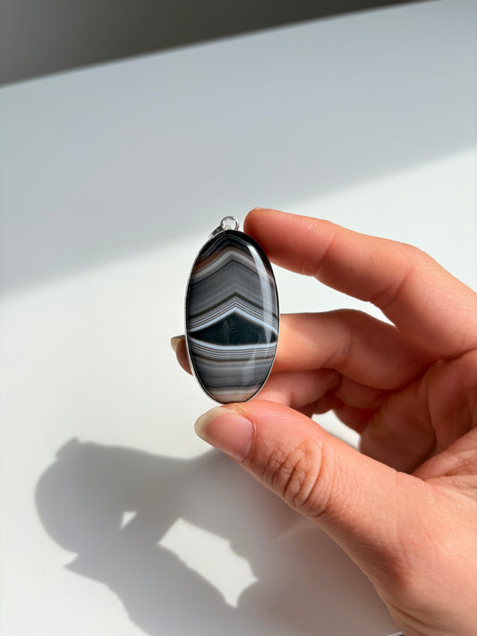 Collana Agata Nera 3