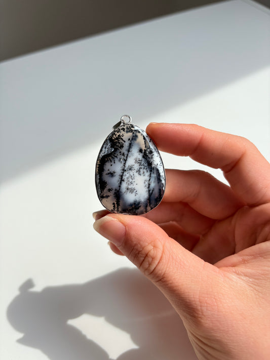Collana Opale Dendritico 4