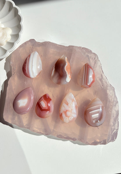 Cabochon Goccia Agata Swazi