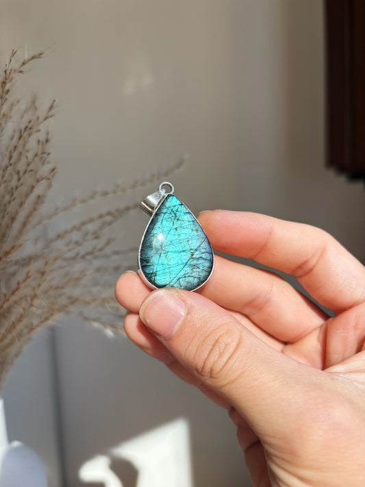 Ciondolo Labradorite 8