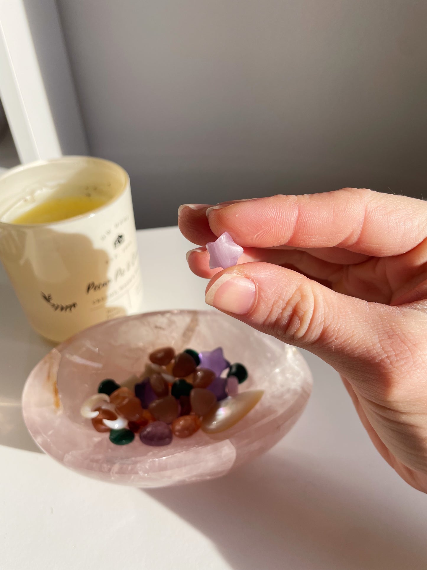 Mini stellina Kunzite