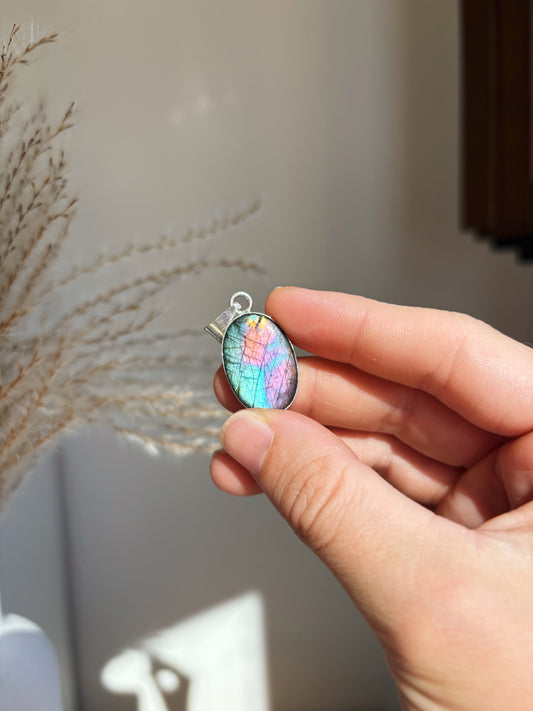 Ciondolo Labradorite 4