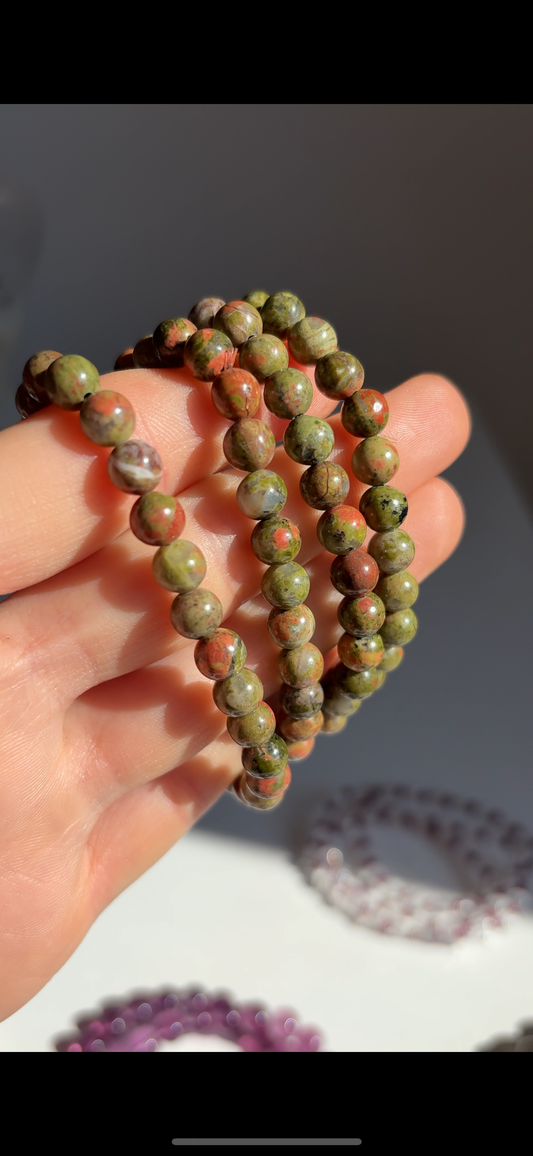Bracciale Unakite