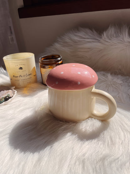 Tazza Fungo Rosa