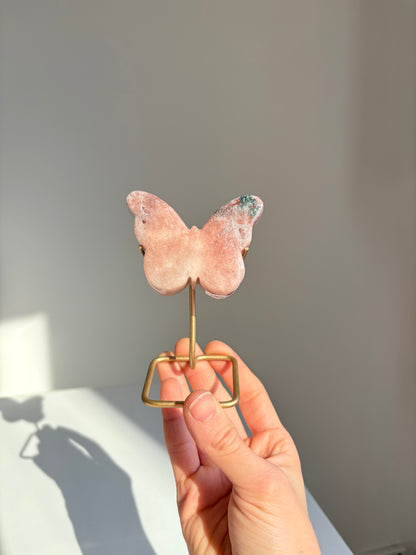 Farfalla Ametista rosa 2