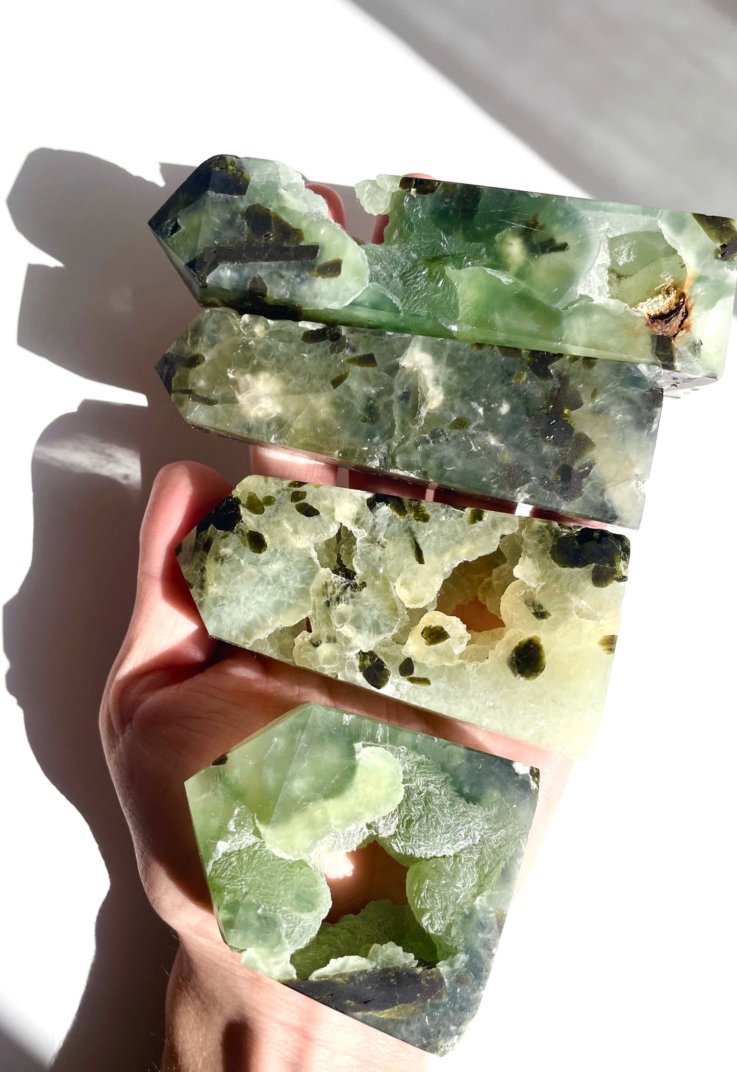 Obelisco prehnite