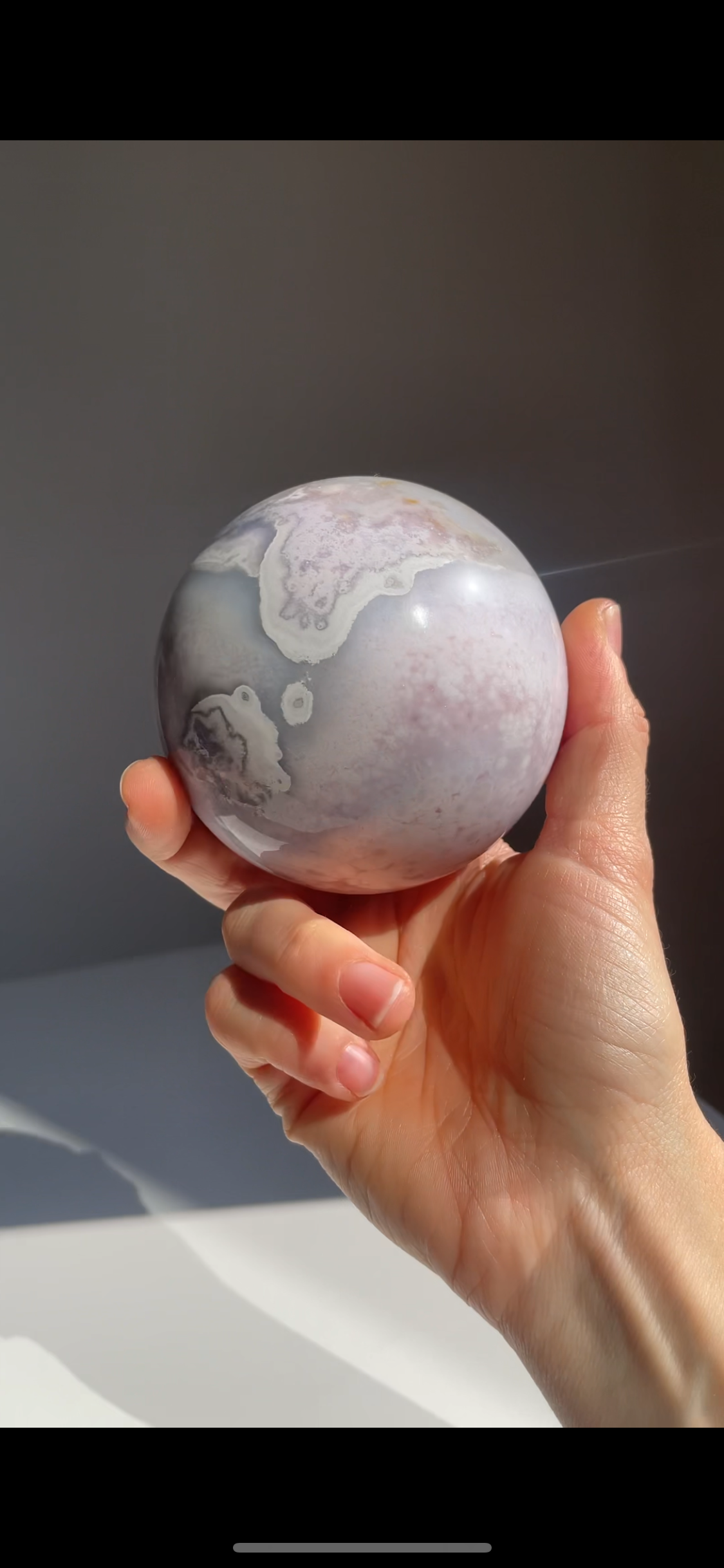 Sfera Ametista Rosa