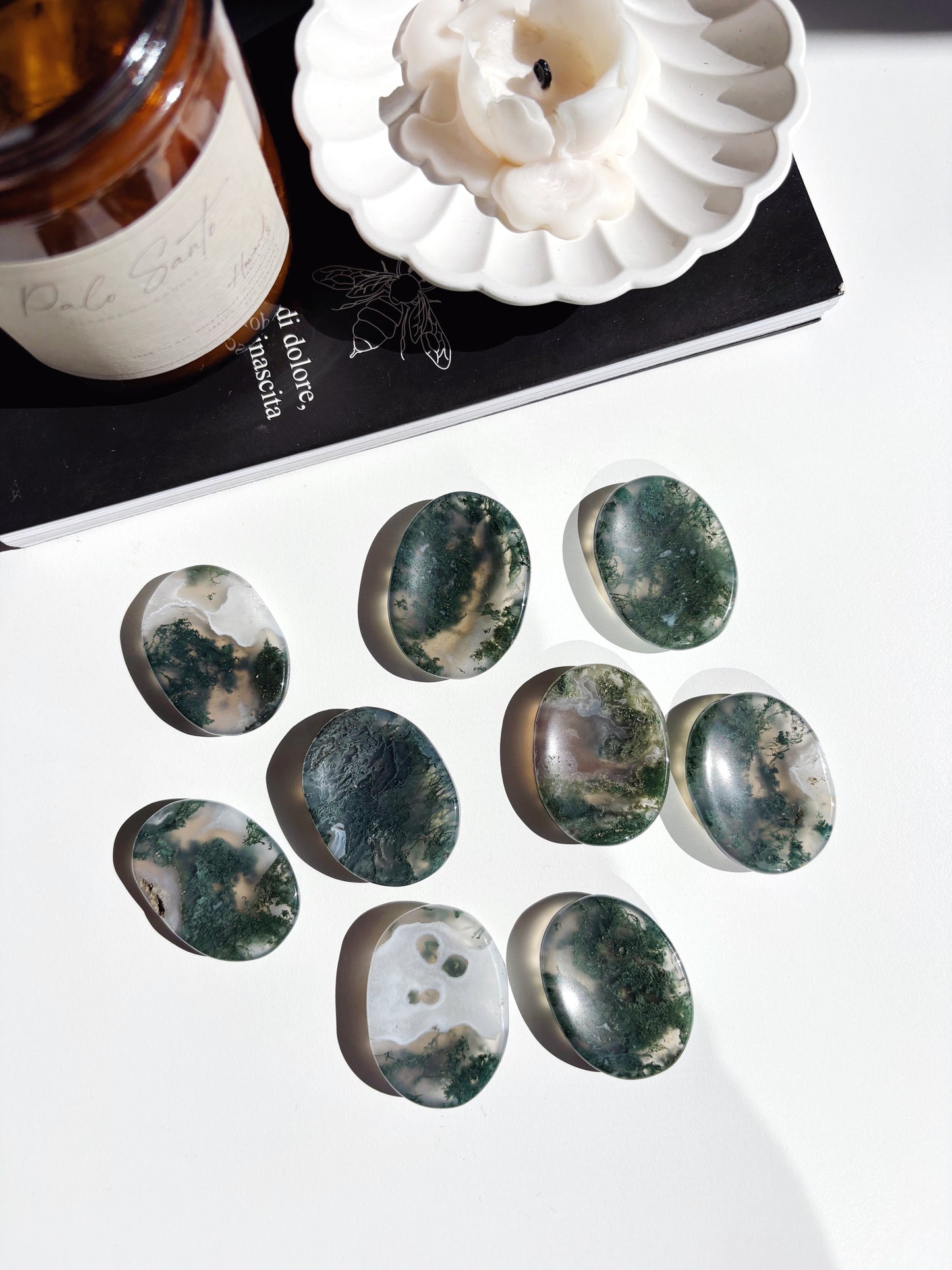 Worry Stone Agata Muschiata