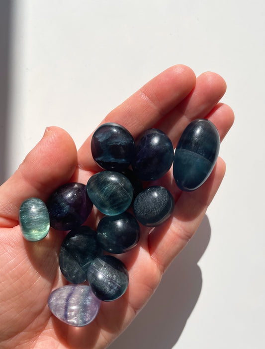 Burattata Fluorite Blu