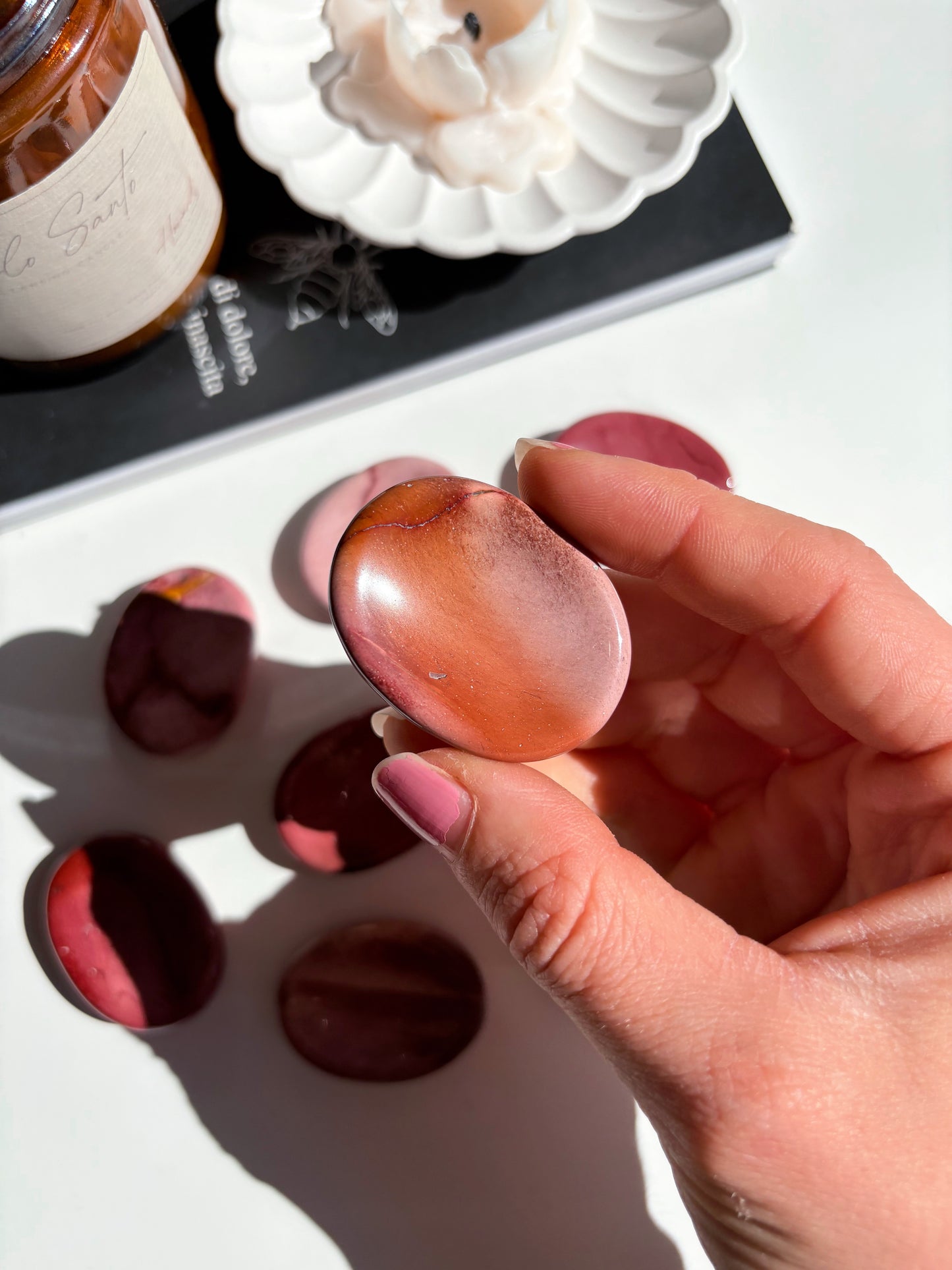 Worry Stone Mookaite