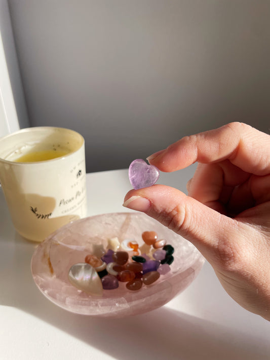 Mini Cuoricino Ametista