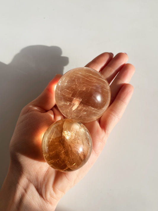 Sfera Calcite Miele