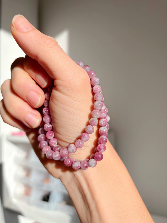 Bracciale Tormalina Rosa