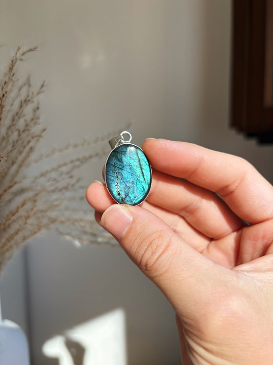 Ciondolo Labradorite 9