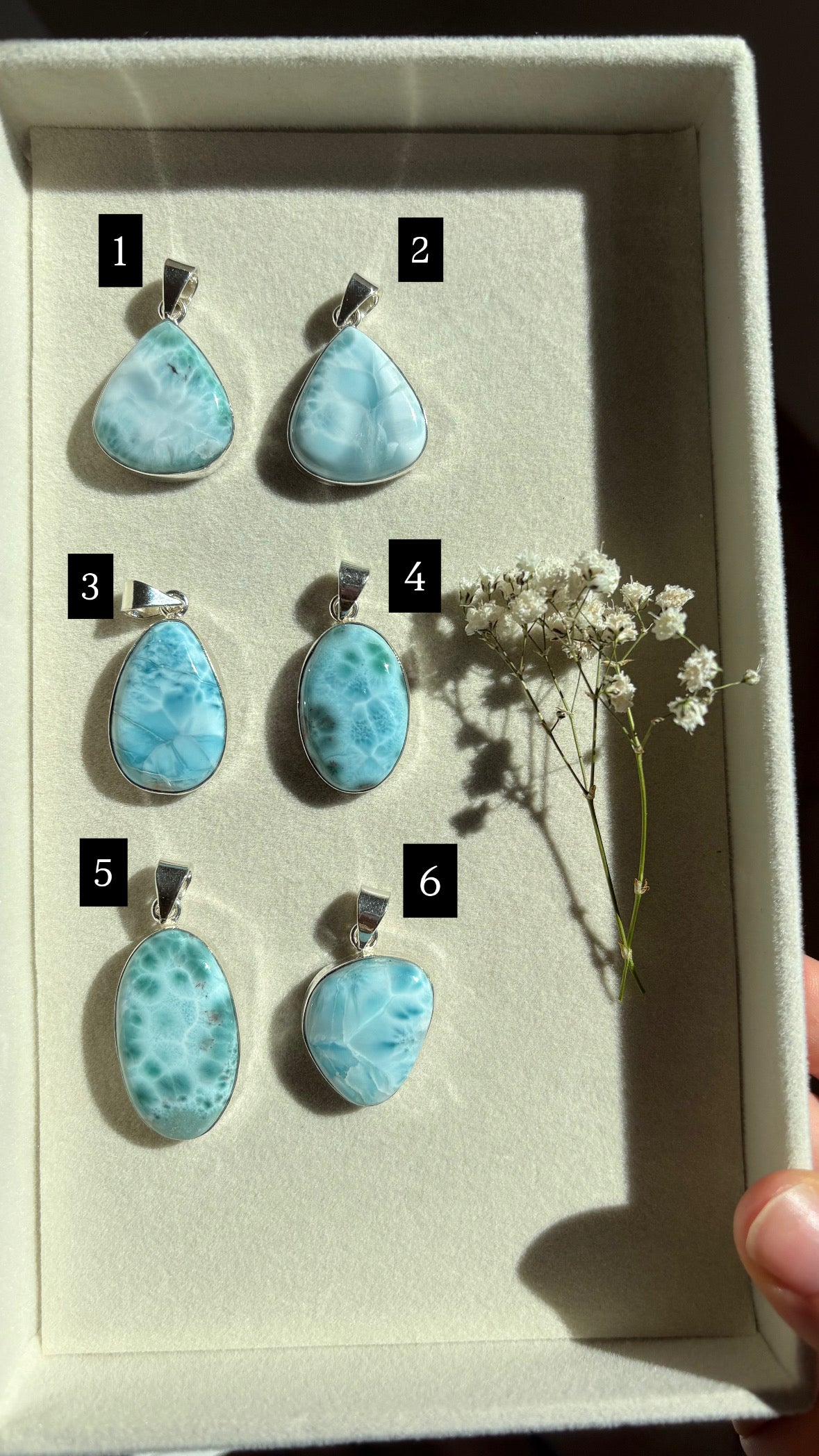 Pendente Larimar