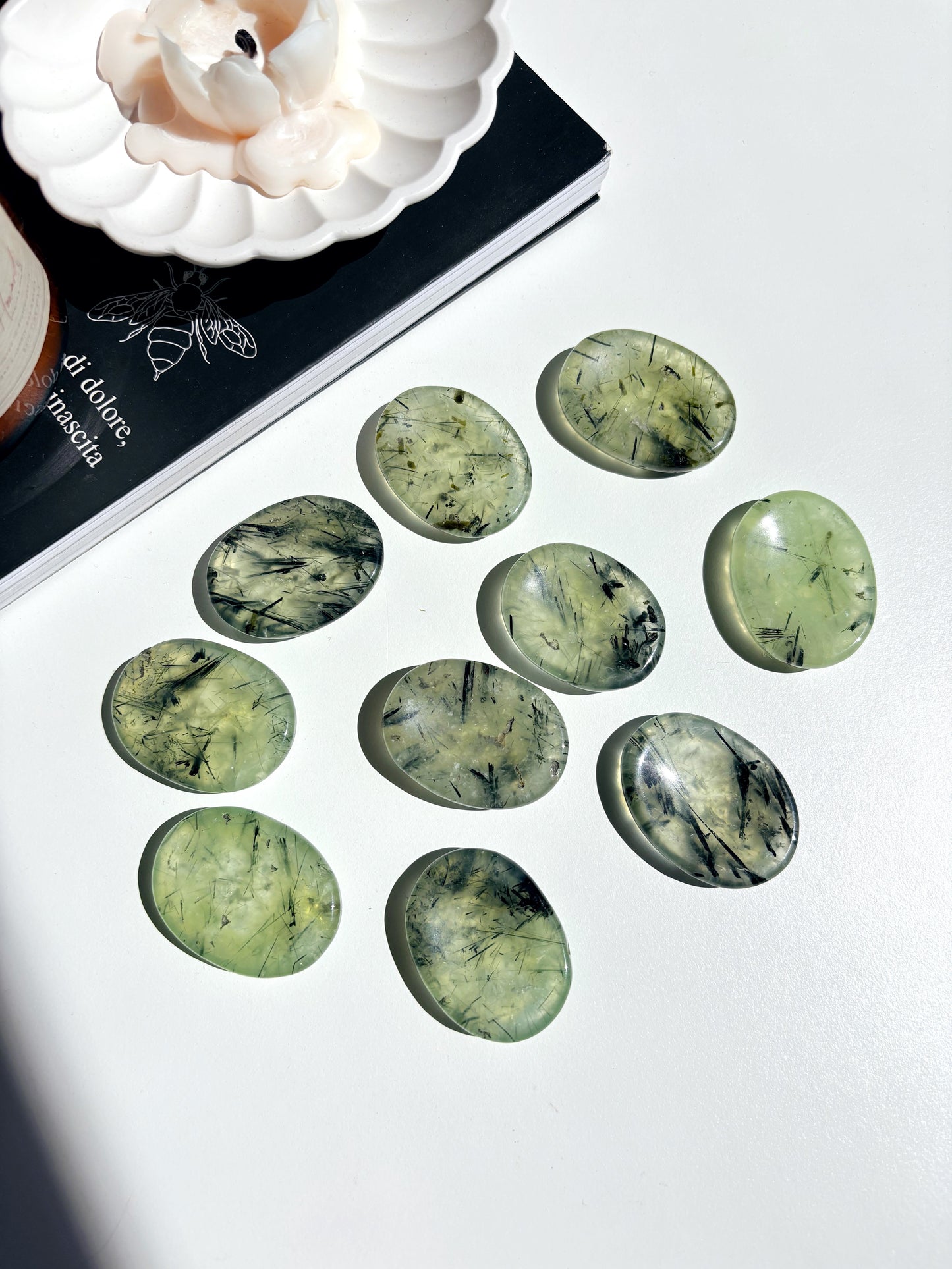 Worry Stone Prehnite
