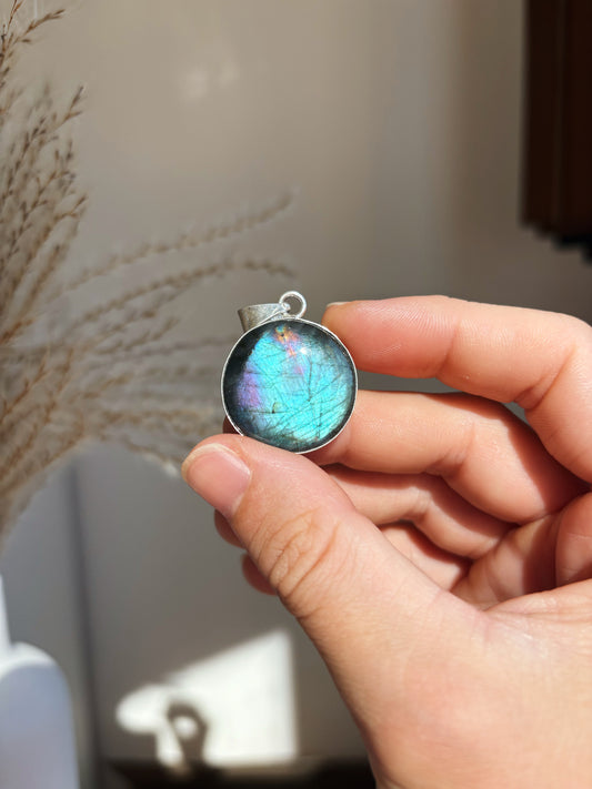 Ciondolo Labradorite 11