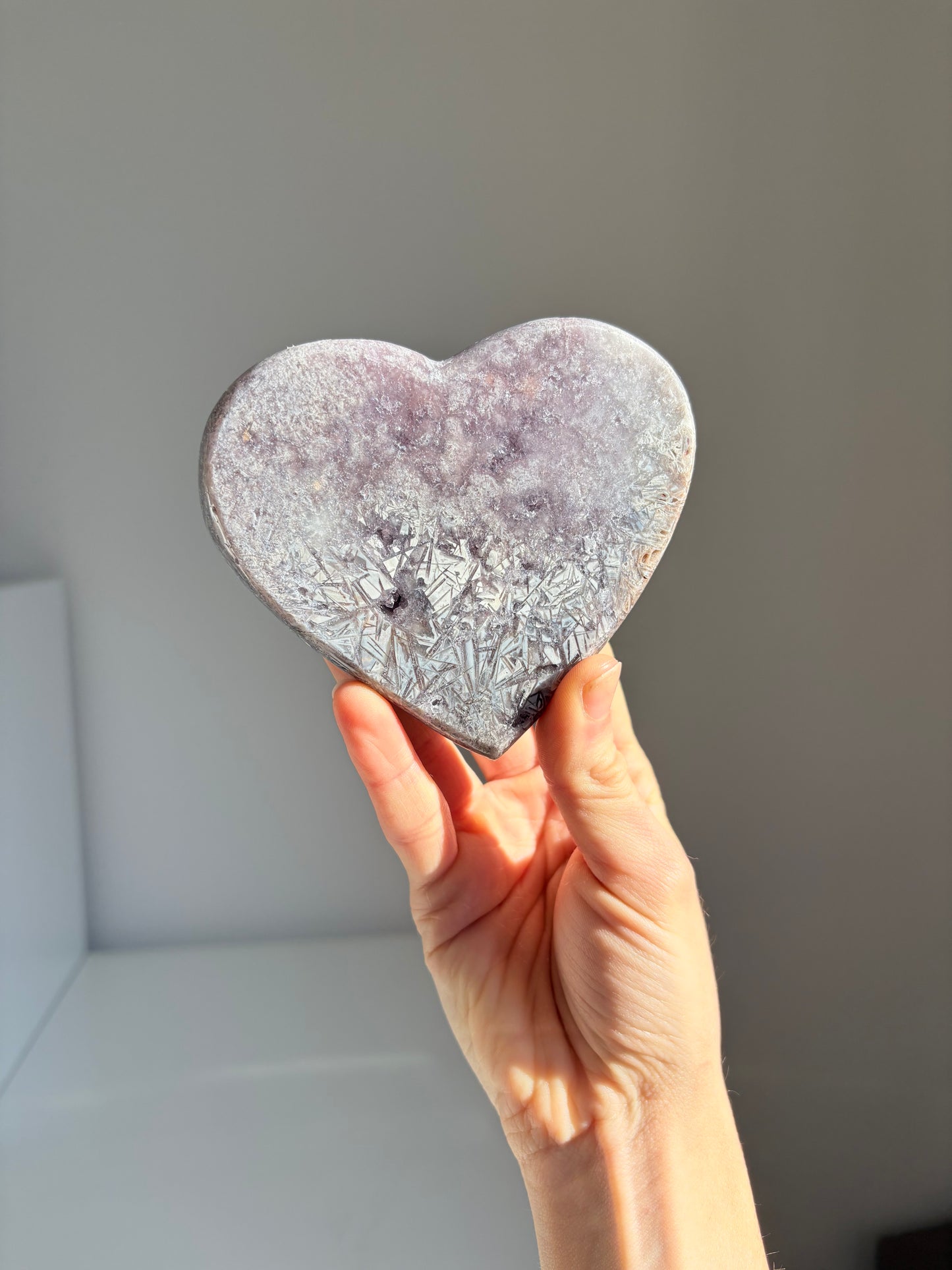 Cuore Ametista su Stand