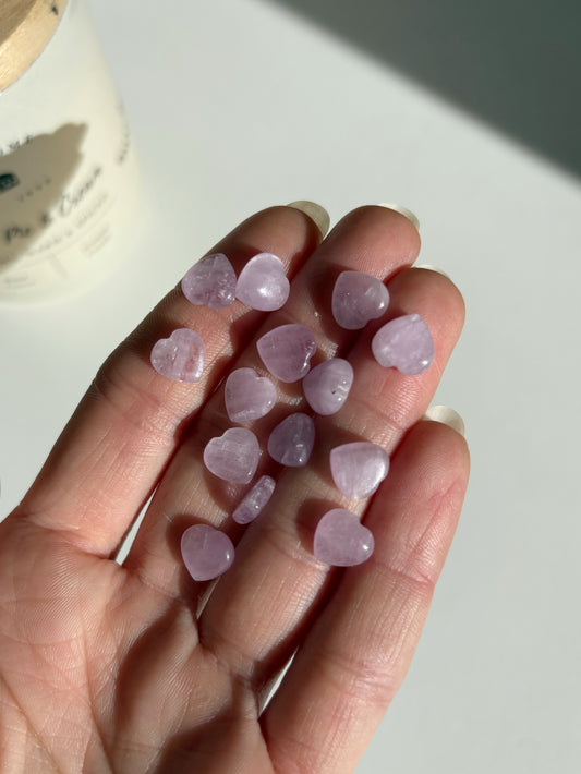 Mini Cuoricino Kunzite