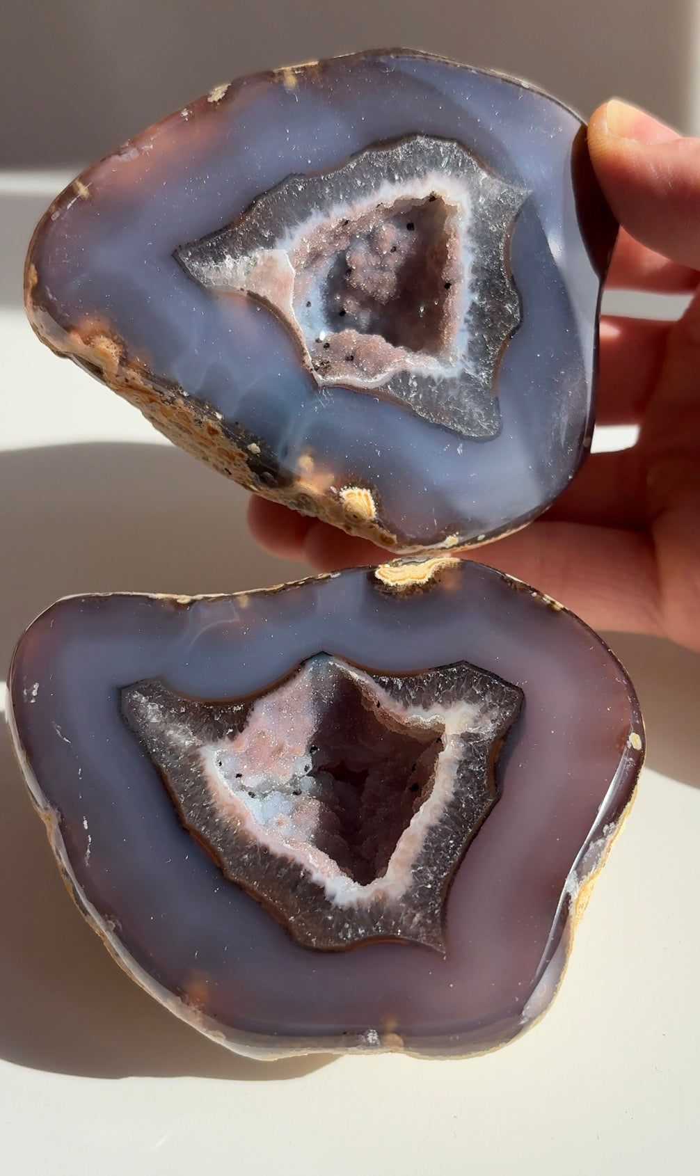 Metà Geode Agata